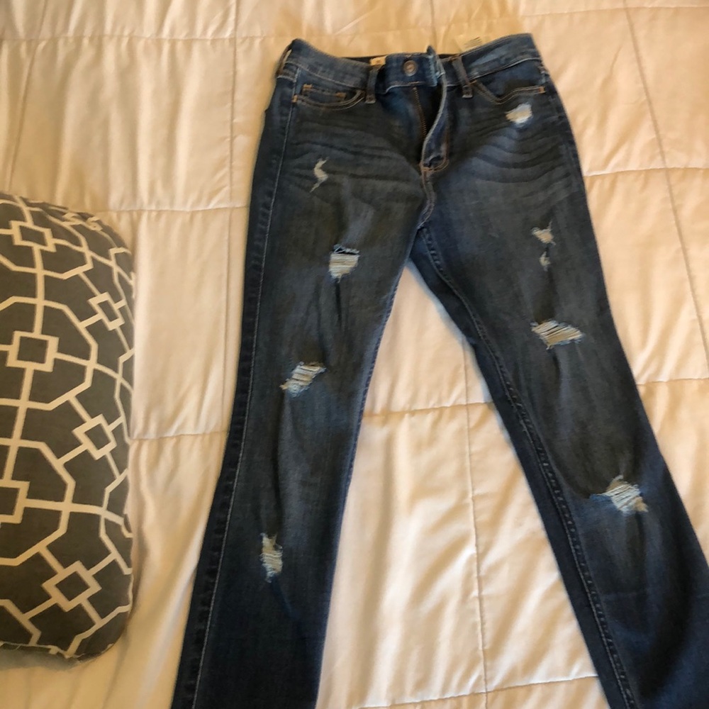 Hollister high waist skinny jeans